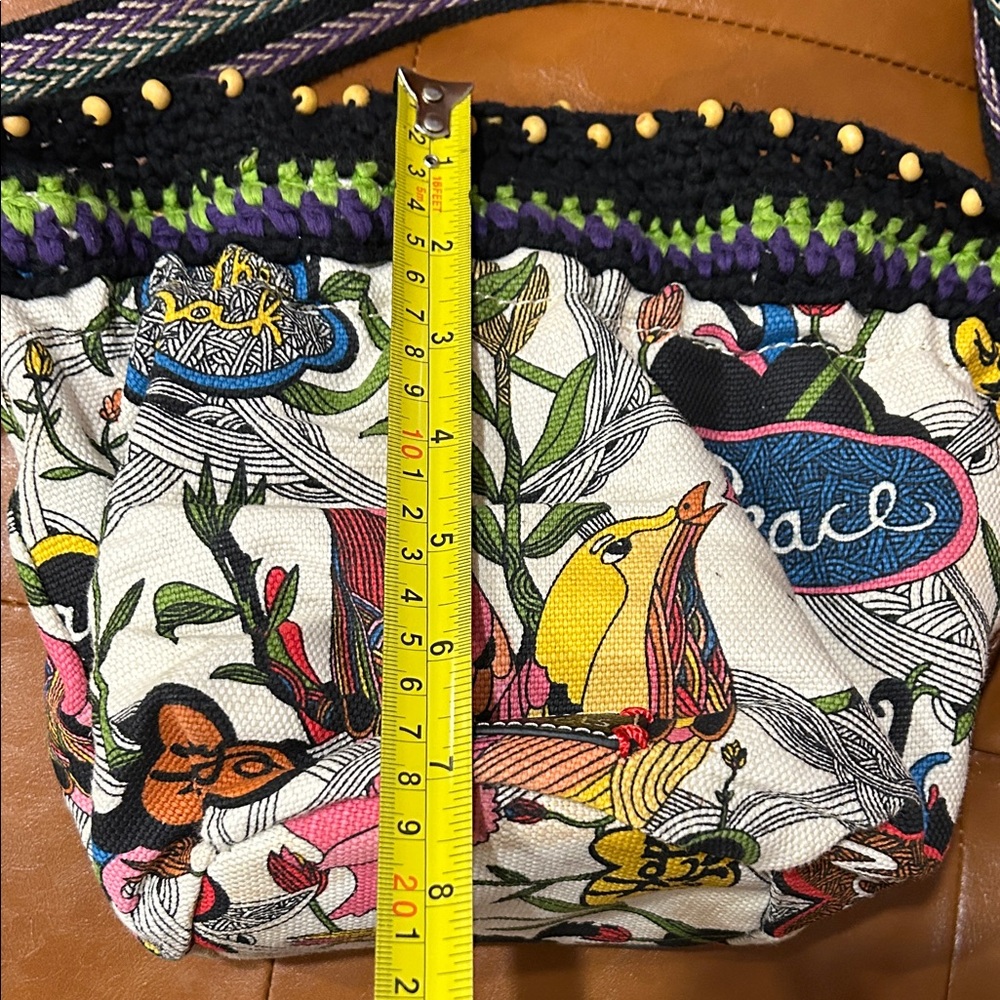 Sakroots Colorful Bird Print Crossbody Bag - Picture 7 of 11
